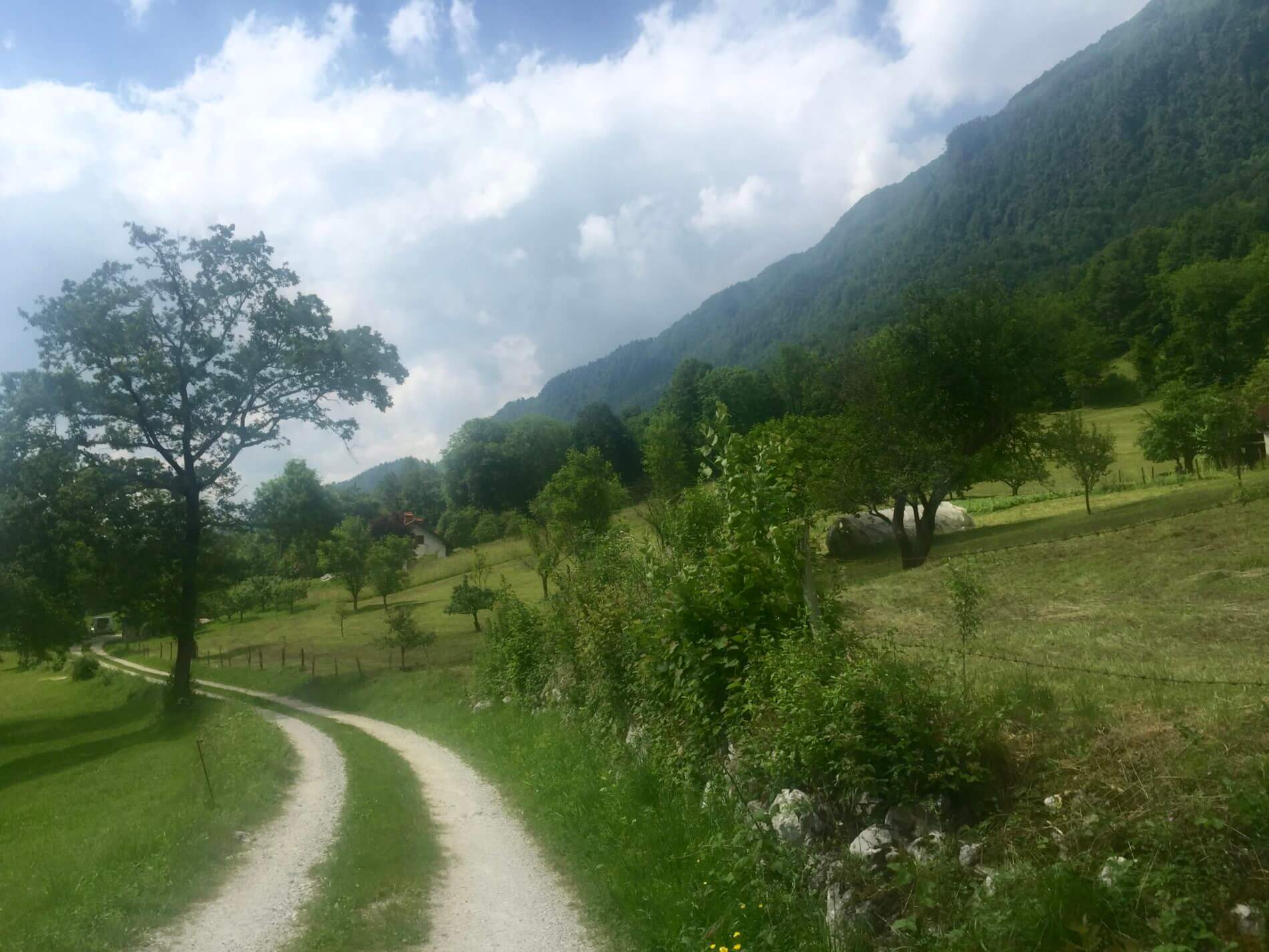 AAT_Alpe-Adria-Trail_Abstieg nach Tolmin